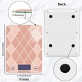 thumbnail image 2 of Digital Kitchen Food Scale Weight Grams Oz for Baking Cooking Coffee 11lb 0.05oz/1g Glass Rose Beige Block, 2 of 7
