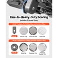 thumbnail image 3 of KFFKFF 47.2-Inch Manual Tile Cutter, Spring-Loaded Base Cutting Tool with Adjustable Angle Fence, Tungsten Carbide Cutting Wheel, Precision Alignment Guide, 3 of 9