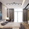 thumbnail image 6 of 6-Light Adjustable Dimmable Track Lighting Kit with Flexible Foldable Arms - Matte Black Fixture for Kitchen, Hallway, and Bedroom (GU10 Base Bulbs Not Included), 6 of 6