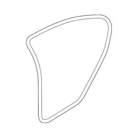 Genuine OE Volvo Door Weather-Strip - 30649297 Fits select: 2007-2016 VOLVO S80