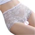 thumbnail image 6 of HUPOM Cute Underwear For Women Womens Underwear Briefs Leisure Tie Seamless Waistband White M, 6 of 6