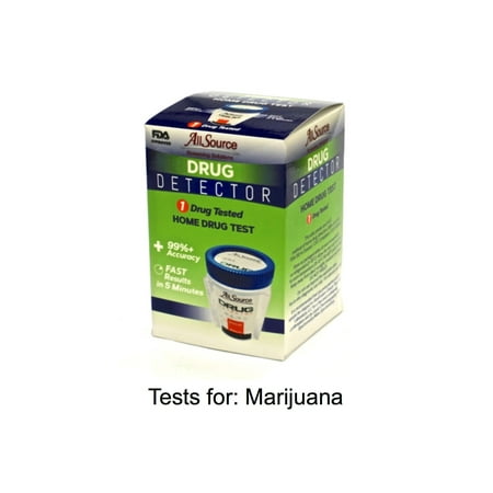 (1 Pack) AllSource Drug Detector Home Marijuana Drug