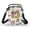 Rose Floral Pattern, variant on HELLHERO Excavator Pattern 4.33"x1.97"x7.09" Cross Body Purse Polyester for Adult