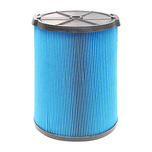 VF5000 Replacement Filter Fits for Rigid Shop Vac 6-20 Gallon Wet Dry Vacuums 3-Layer Pleated Paper Vacuum Filter Compatible with WD1450 WD0970 WD1270 WD09700 WD06700 WD1680 WD1851 RV2400A