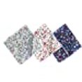 thumbnail image 3 of Mouchoir en Coton Floral pour Hommes avec Poche Carrée, 3 of 6
