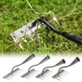 thumbnail image 2 of Manganese Steel Weeding Tool 5 6 7 8 Tooth Garden Cultivator for Soil Loosening and Aeration Ergonomic Handle Multi Use Lawn Yard Gardening, 2 of 8