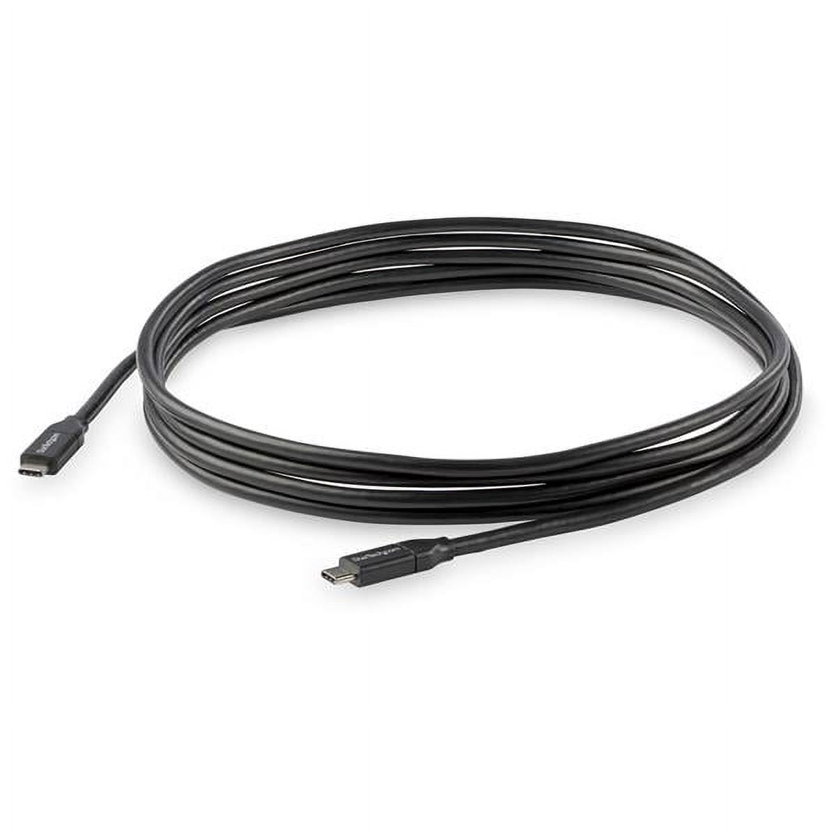 Startech.com C To C Cable - 10 Ft / 3m - Type-if Certified - 5a Pd - 2.0 - Type C Cable - C Fast Cable (usb2c5c3m) - Cable - Type-c (m) To Type-c (m) - Thunderbolt 3 / 2.0 -
