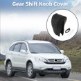 thumbnail image 2 of Cubierta de pomo de cambio de marcha Unique Bargains, protector de manija de cambio para Honda CR-V 2007-2011, cuero sintético negro, 1 Pc antideslizante para automóvil, 2 of 6