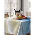 thumbnail image 6 of Navy Blue Ombre Beach Table Cloth, Waterproof Tablecloth for Rectangle Tables, Summer Ocean Coastal Gradient Waves Reusable Washable Fabric Table Cover for Restaurant Kitchen Dining Tables 60"x84", 6 of 9