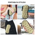 thumbnail image 5 of ZICANCN Sunglasses Soft Case, Animal Paw Prints Cartoon Neoprene Zipper Eyeglass Case for Men Women, 5 of 9
