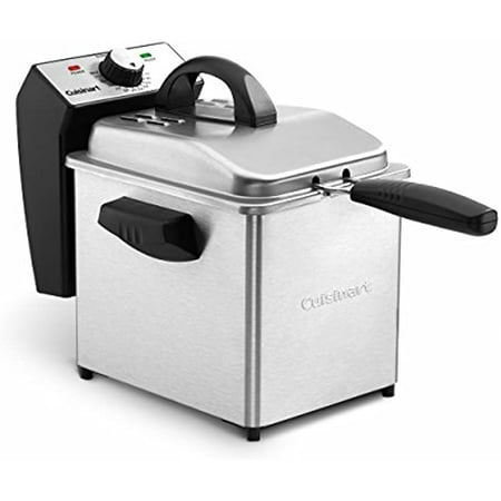 "Cuisinart CDF-130 Deep Fryer, 2 Quart, Stainless Steel"
