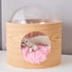 thumbnail image 5 of Cápsula transparente para habitación de gatos, duradera, práctica, transparente, soporte para cama de interior 30 centimetros, 5 of 8