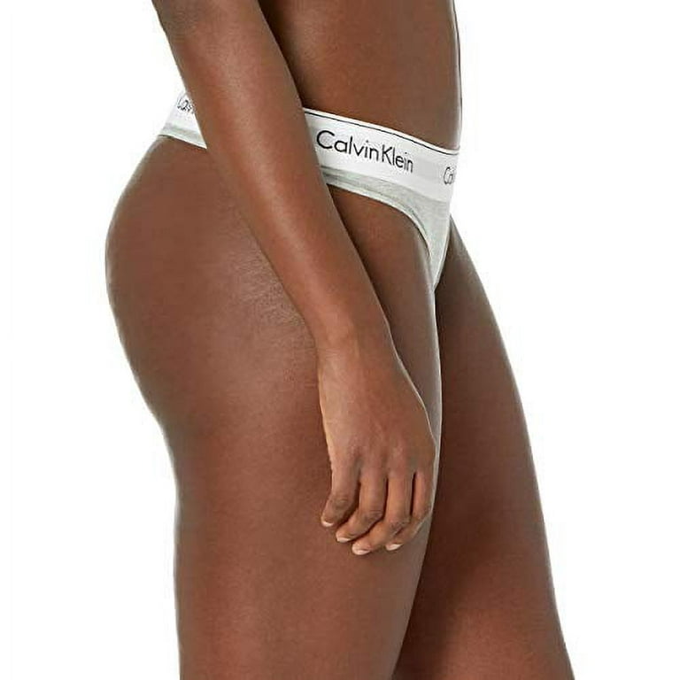 Thong Calvin Klein Modern Cotton Women\'s 3X 1X-3X Grey Heather, Panty,