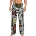 thumbnail image 2 of Kdxio Bright Insects Print Men's Sleep Pajama Pant Lounge Pants with Pockets, 2 of 8