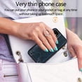 thumbnail image 6 of PU Leather Wallet Case for iPhone 11 Necklace Lanyard Case Cover with Card Holder Adjustable Detachable Anti-Lost Neck Strap for Apple iPhone 11 6.1",Blue, 6 of 17