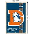 thumbnail image 2 of NFL Denver Broncos - Retro Logo 14 Wall Poster, 22.375" x 34", 2 of 4