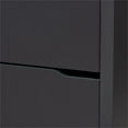thumbnail image 5 of Bowery Hill Contemporary Wood 3 Pull-out Shelf Shoe Cabinet in Dark Gray, 5 of 10