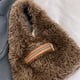 thumbnail image 5 of Bolso Felpa Hobo Hombro Mullido Peludo Con Difusa para Las Mujeres, 5 of 9
