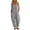 *Gray, variant on Women's Adjustable Strap Loose Overalls,Baggy Breathable Jumpsuit For Women,Ladies Casual Sleeveless Harem Pants with Pockets,Yellow,S-2XL