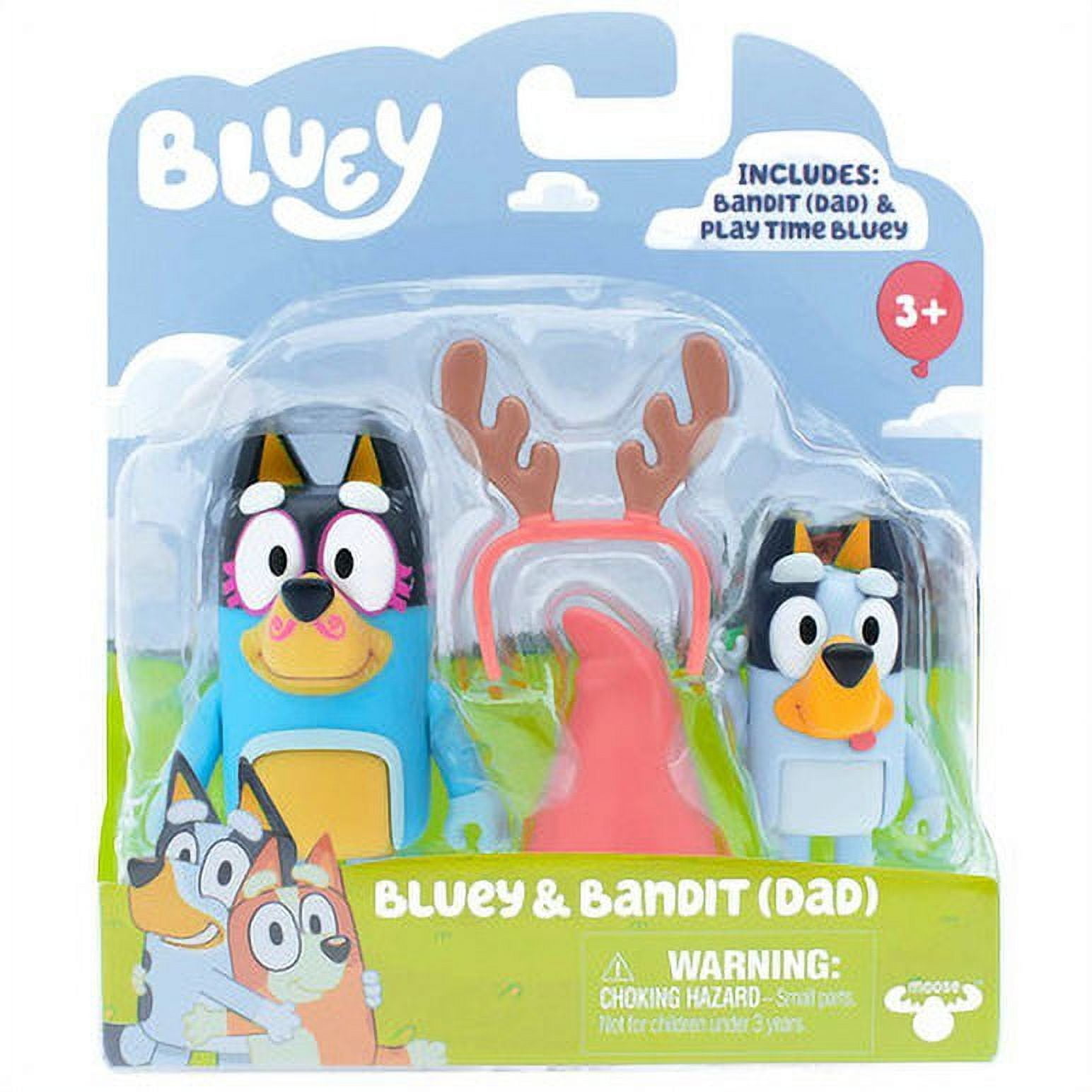 【SALE／10%OFF Play Bandit 2Pk Figure S8 Bluey Time Walmart.com - キャラクターグッズ