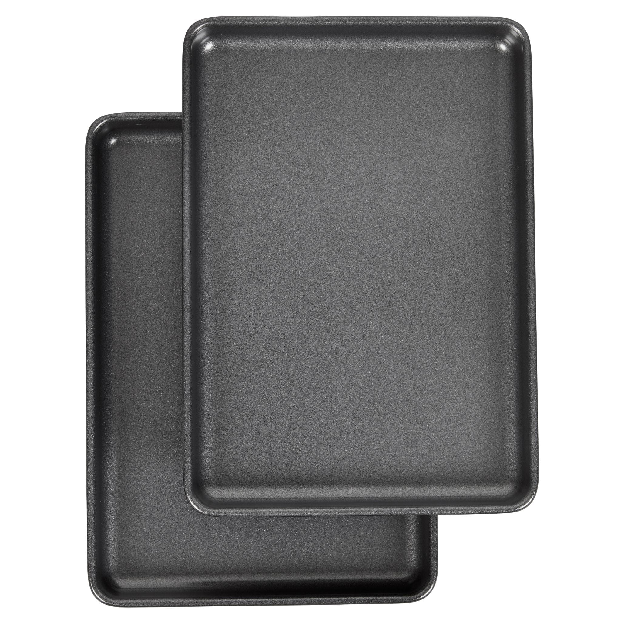 Wilton Ultra Toaster Oven Non-Stick Baking Pans Set, 7" x 10" Cookie Sheets, Carbon Steel, 2-Pack