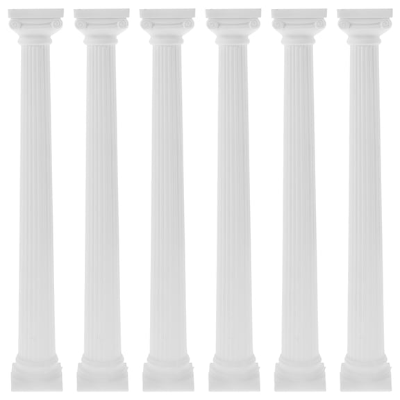 UEETEK Decorative Roman Pillars for Garden and Indoor Decoration 6Pcs