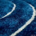 thumbnail image 3 of Allstar Rugs Allstar Modern 3D Formal Thick Striped Rug Cobalt 4' 11"x6' 11" 5' x 8' Modern & Contemporary, 3 of 5