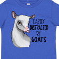 thumbnail image 4 of Inktastic Easily Distracted by Goats Cute Goat Boys or Girls Toddler T-Shirt, 4 of 5