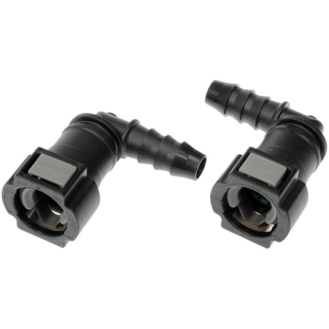 Conector rapido Dorman 800-172 de acero de 10 mm a nailon 90 de 8 mm (paquete de 2)