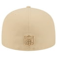 thumbnail image 4 of Men's New Era  Light Beige Cincinnati Bengals Color Pack A-Frame 59FIFTY Fitted Hat, 4 of 5