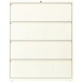 thumbnail image 5 of Hirsh 42-in Wide HL10000 Series Metal 4 Drawer Lateral File Cabinet Off White, 5 of 5