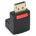 thumbnail image 2 of Adaptador DP en ángulo recto arriba abajo 90 grados macho a hembra 4K Displayport 1.4 convertidor, 2 of 5