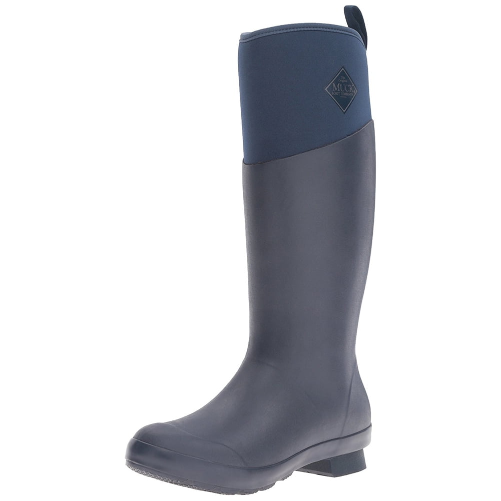 navy muck boots