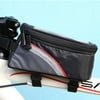 Bicycle Front Tube Frame Cycling Frame Pannier Waterproof Bike Bag for 5.5 inch Cellphone Accessories