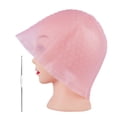 thumbnail image 4 of 3PCS Highlighting Cap Silica Gel Dye Hair Cap Highlighting Hat with 3 Needle, 4 of 10