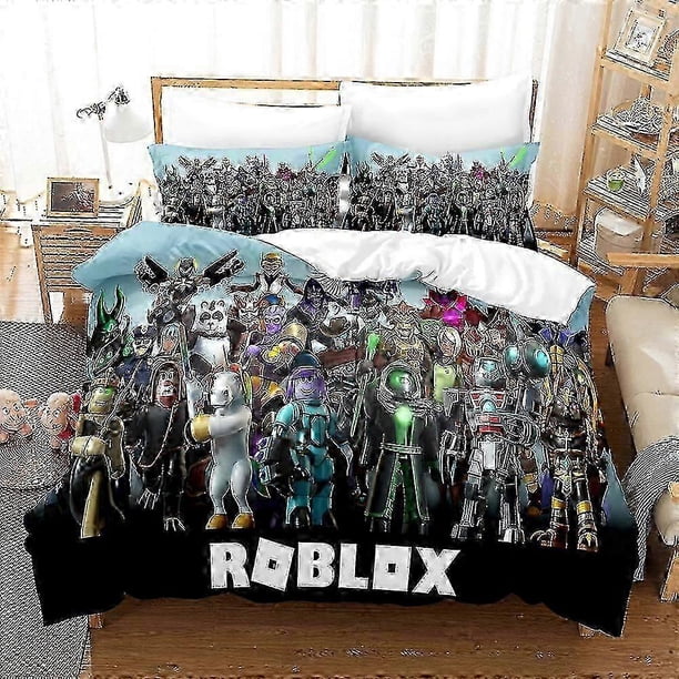 R03 Roblox 3d Printed Bedding Set Duvet Cover Quilt Cover Pillowcase Kids Gift