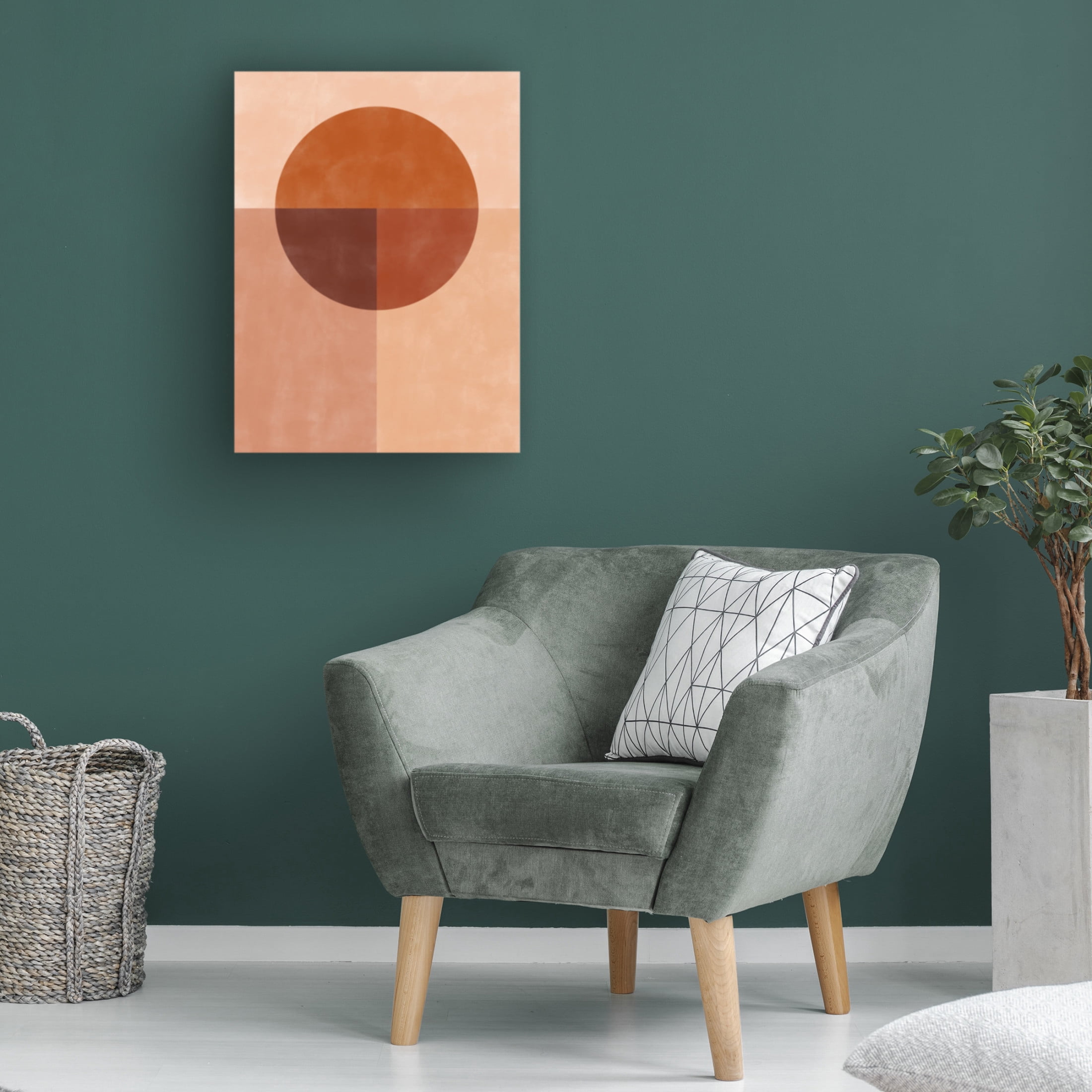 Trademark Fine Art Elena Ristova  terracotta39 Canvas Wall Art