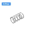 thumbnail image 3 of Unique Bargains Ressort de Compression, Lot de 5 en Acier Inoxydable 304, Diamètre 8 mm, Fil 0,8 mm, Longueur 15 mm, 3 of 6