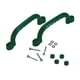 thumbnail image 4 of 2 piezas de accesorios para áreas de juegos, barras de agarre para casita de juegos, con tornillos, juego de escalada verde oscuro, 4 of 9