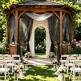 thumbnail image 6 of Beaded Fringe String Curtain Sparkling Hanging Window Divider Drape for Patio Gazebo Backdrop Indoor Outdoor Wall Decor, 6 of 7