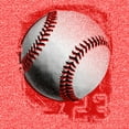 thumbnail image 2 of Boy's Lost Gods Distressed Baseball Print Performance Graphic Tee Red Heather Large, 2 of 4