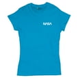 thumbnail image 5 of NASA Worm Logo Crest T-Shirt Astronaut Space Mars Souvenir Emblem Women's Tee, 5 of 7