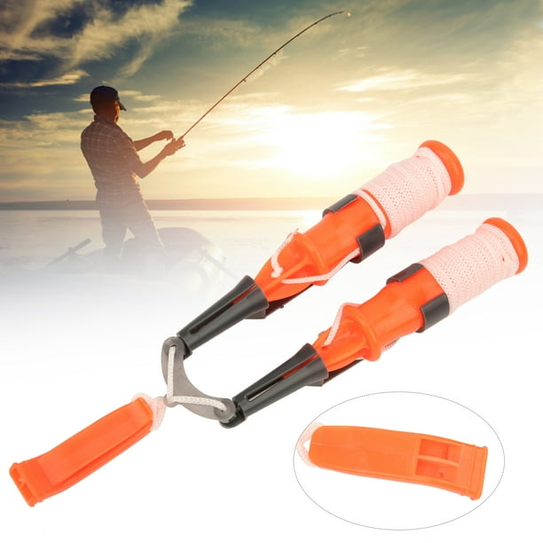 Cergrey Ice Hammer,2pcs Fishing Safety Pick Outdoor Life Saving Dual  Handheld Hammer with Safety Belt,Ice Fishing Safety Picks 