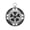 Silver Gray, variant on Metal Bluetooth Speaker, 8W Small but Powerful 360° Sound, IPX7 Waterproof, 15-Hour Battery, Pulse LED Light, Pocket-Sized with Carabiner Ring for Outdoor Hiking Pool