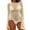 Beige, variant on Women's Long Sleeve Sheer Cover Up Tops Sheer Mesh Side Tie Beach Blouse Lightweight Breathable for Summer Vacation Coverup Dress for Women Beige One Size