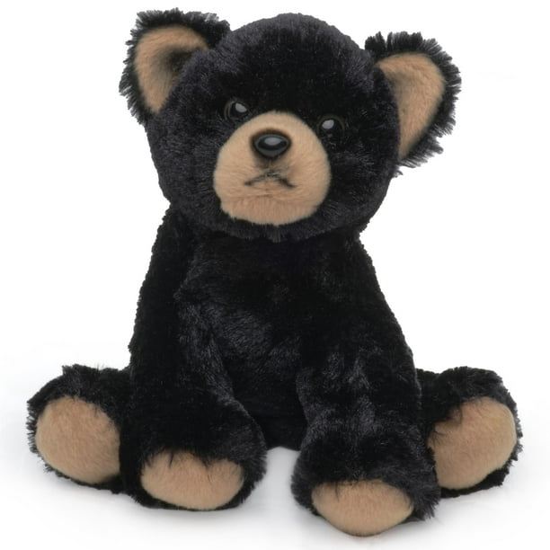 Peluche con forma de oso Bearington Lil' Huck, 18 cm, color negro