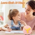 thumbnail image 4 of Teach Time with Fun Learning Clock for Kids, Student Geared Clock in 12/24 Hours Format, Ideal for Kids 4+ Years, 4 of 4