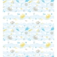 thumbnail image 3 of Ambesonne Maritime Duvet Cover Sets, Crabs and Seashells, 2-King, Blue and Yellow, 3 of 3