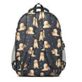 thumbnail image 3 of Goldendoodle Dog Backpack for School,Cute School Bag,Schoolbag with Adjustable Shoulder Straps & Padded Back,16.9 Inch, 3 of 5