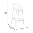 thumbnail image 4 of Banco Alto Equipamiento en Muebles Trix Color Blanco Multiusos, 4 of 4